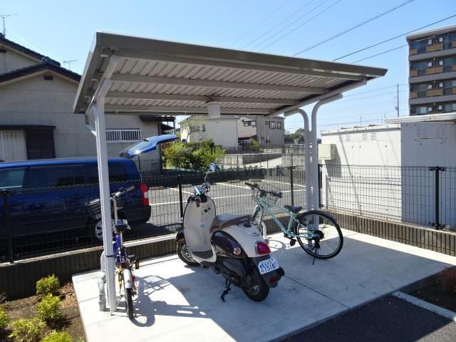 駐輪場 アンソレイエⅠ