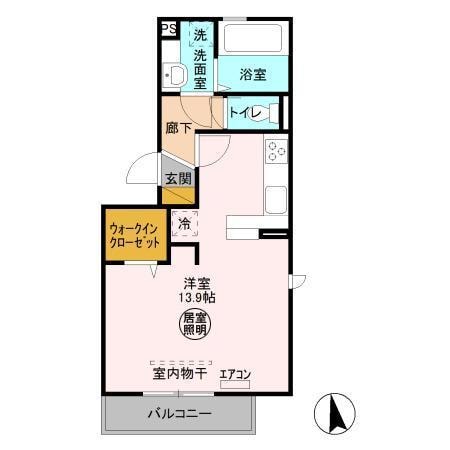 間取り図 エスペランサ（新田）