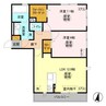 優House 2LDKの間取り