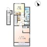 ラフレーズ 1LDKの間取り