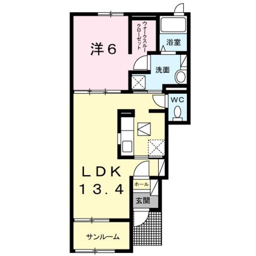 間取図 BlueOcean ブルーオーシャン