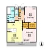 袖ヶ浦ヒルサイドプラザA 2LDKの間取り