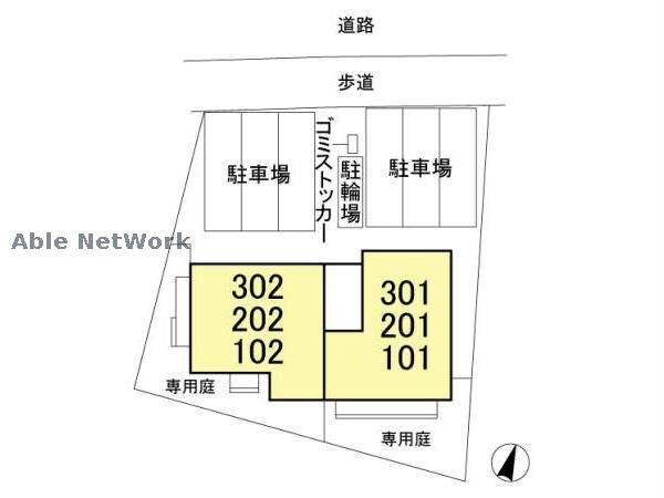 平面図 フォルテューヌＤ