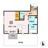 プランタン 1Rの間取り