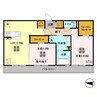 Fiore吾妻　フィオーレ アヅマ 2LDKの間取り