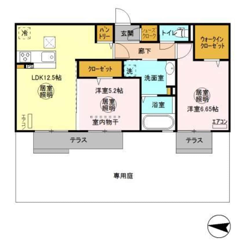間取図 Fiore吾妻　フィオーレ アヅマ