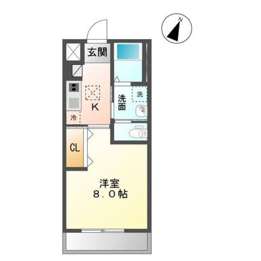 間取図 エステラ