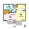 アセット木更津 1LDKの間取り