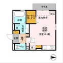 ロピアコートの間取図