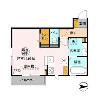 間取図 ロピアコート