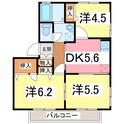 ディアスボナールAの間取図