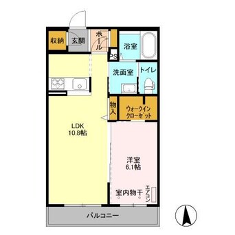 間取図 ラッフルズ