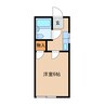 ハイツまるも 1Kの間取り
