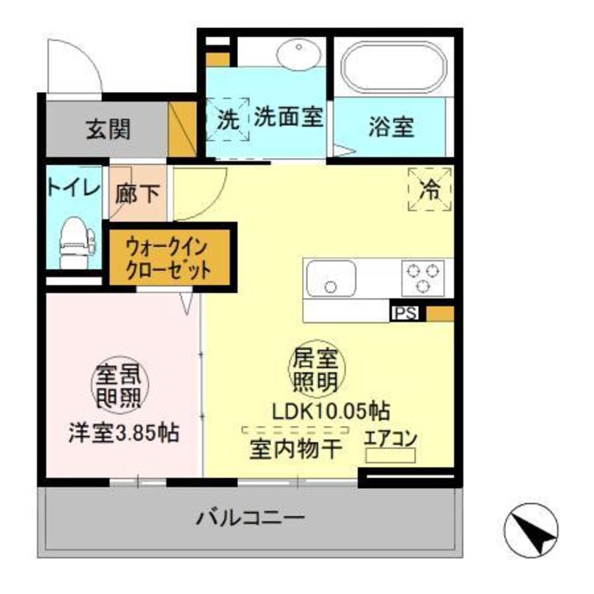 間取図 エトワール青木