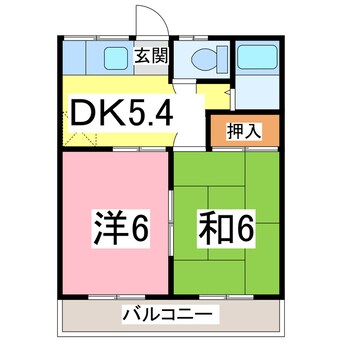 間取図 さくらパレス