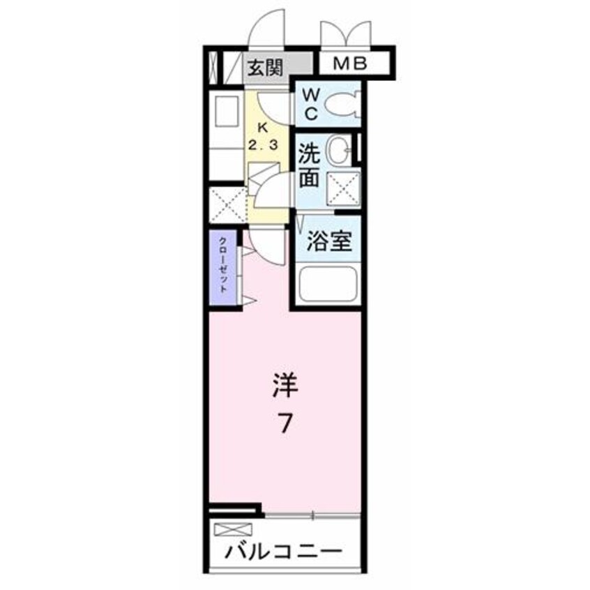 間取図 メゾンドール君津