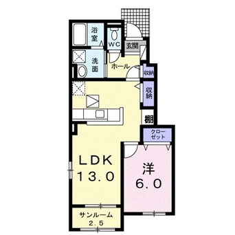 間取図 マシェリーミントC