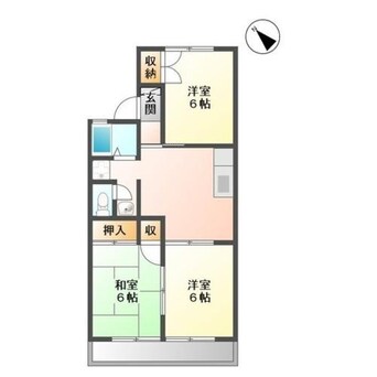 間取図 プレミールハイツ壱番館