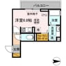 アセットさち 1Rの間取り