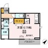フランボワーズ中島 1Rの間取り