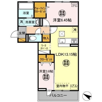 間取図 グリシーヌ（久保田）