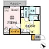 fortunex　フォーチュンテン 1Kの間取り