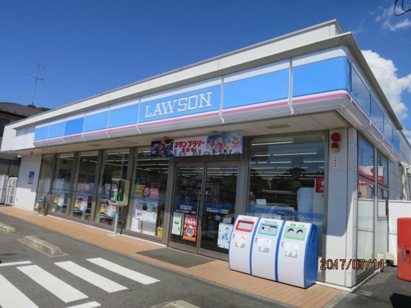 ローソン木更津金田インター店(コンビニ)まで397m ルオーブ