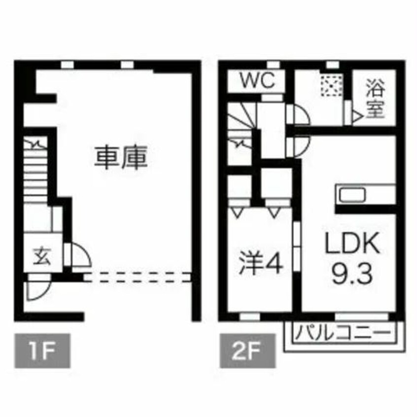 間取図 コンフォーティア木更津