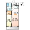 エルデ 1LDKの間取り