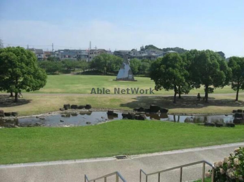 中清水緑地(公園)まで985m ナインストーン