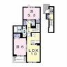パピィエーワン 2LDKの間取り