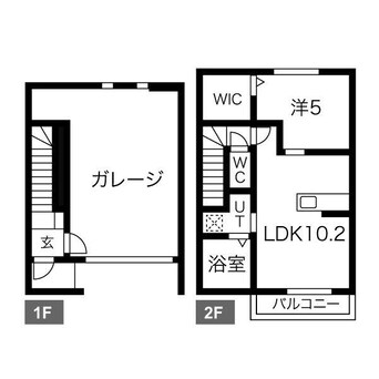 間取図 アクアA棟