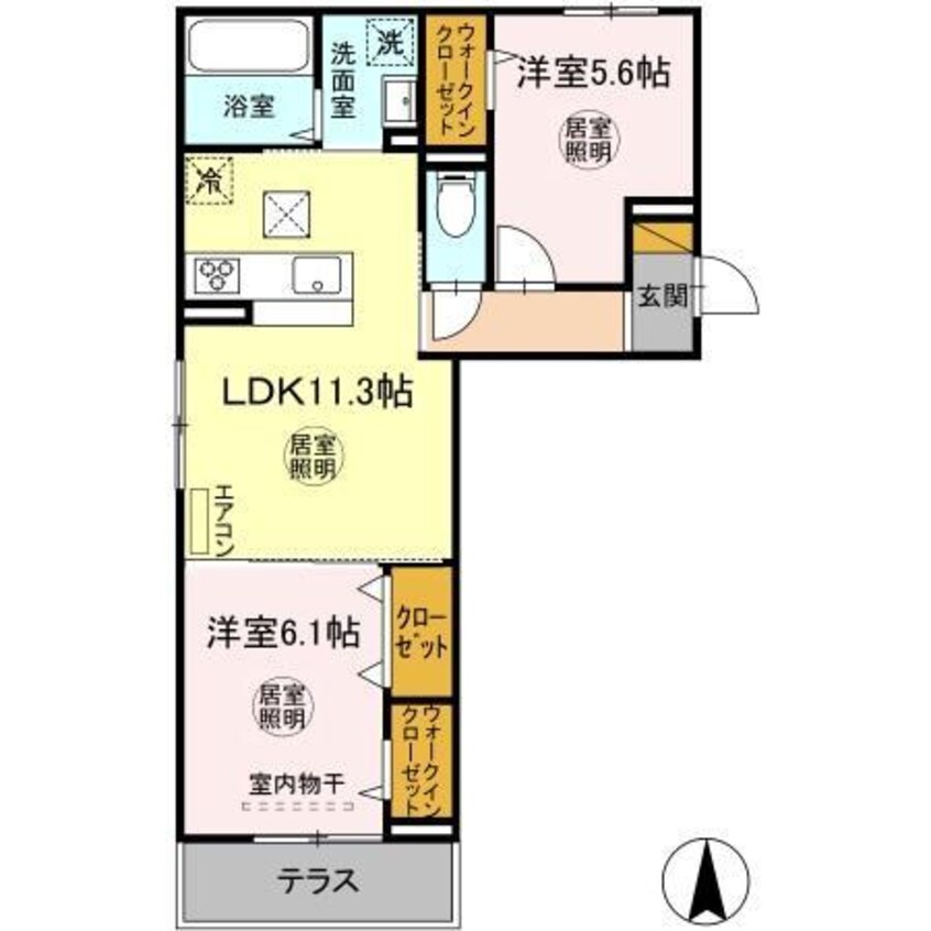 間取図 サングレース木更津