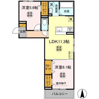 間取図 サングレース木更津