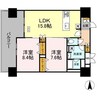 THE Rejuveport KISARAZU 2LDKの間取り