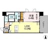 THE Rejuveport KISARAZU 1LDKの間取り