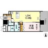 THE Rejuveport KISARAZU 1LDKの間取り