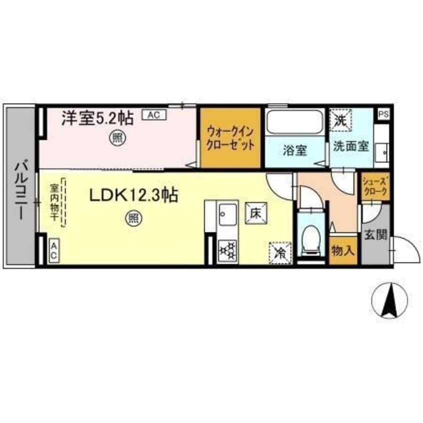間取図 プライムヒル