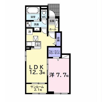 間取図 リバーサイド慶