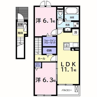 間取図 リバーサイド慶