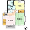 サウスコーポB 2Kの間取り