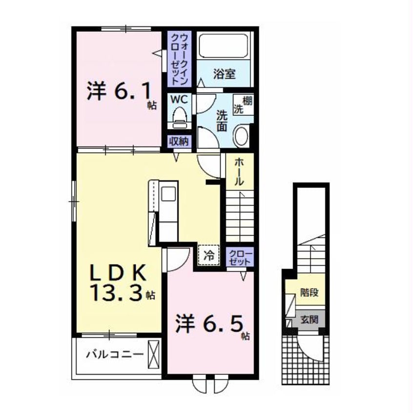 間取図 エクセレントアークⅠ
