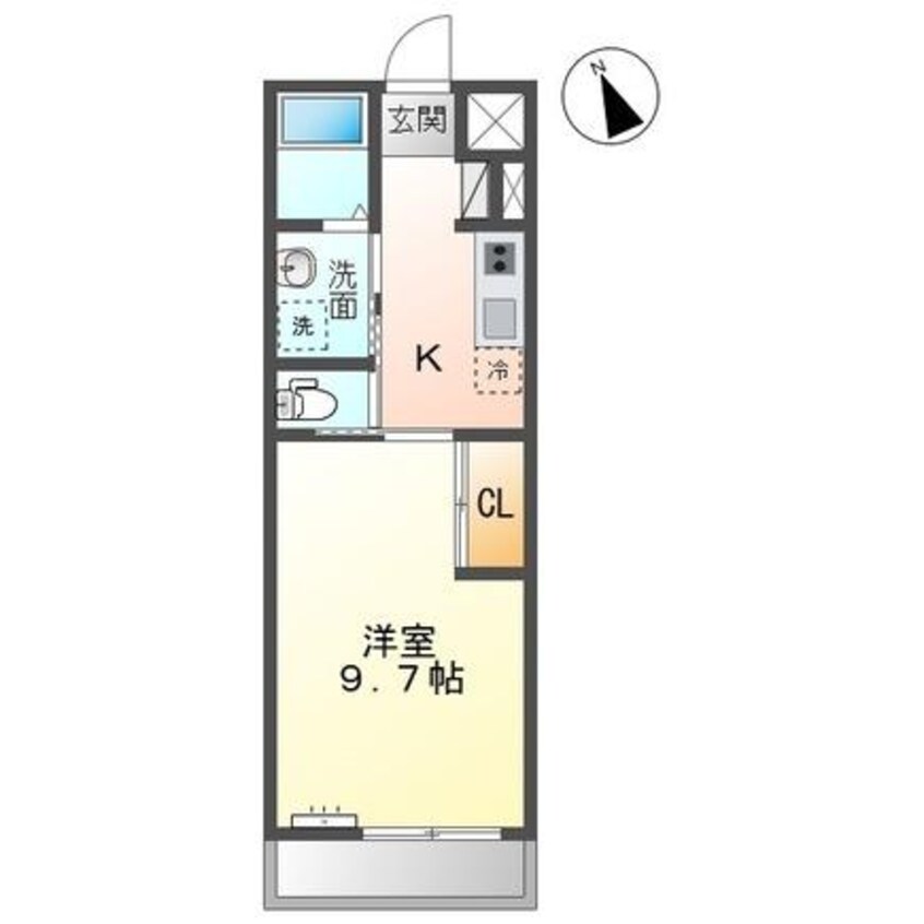 間取図 木更津市瓜倉新築アパート