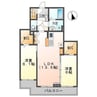 シャラロステ 2LDKの間取り