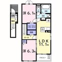 フェアリーＡの間取図
