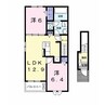 ヴィラアンソレイユⅠ 2LDKの間取り