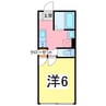 Plume木更津 1Kの間取り