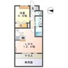 木更津市高柳字長須賀新築アパート 1LDKの間取り