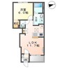 リョウエン 1LDKの間取り