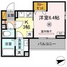 仮称D-ROOM文京2丁目 1Kの間取り
